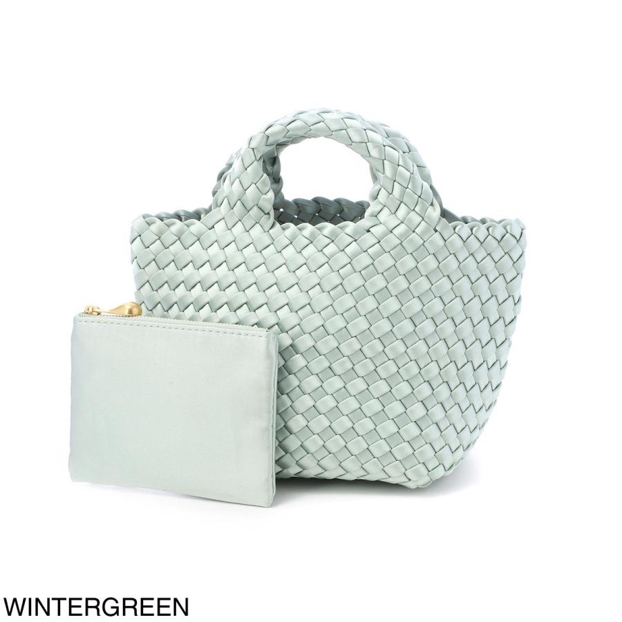 ナゲディ NAGHEDI トートバッグ St. Barths Petit Tote Satin セント バルト プチトート 小さめ メッシュ ネオプレン 軽量 編み込み ハンドバッグ レディースの画像