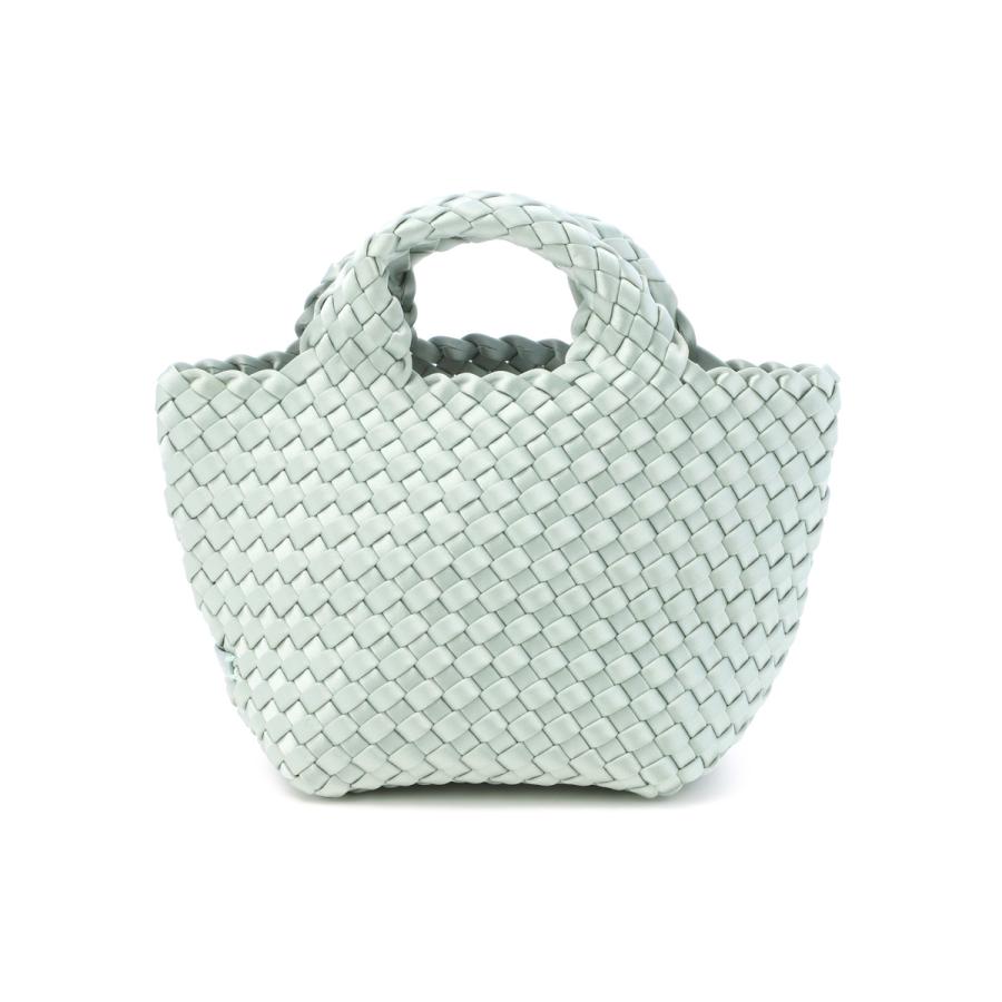 ナゲディ NAGHEDI トートバッグ St. Barths Petit Tote Satin セント バルト プチトート 小さめ メッシュ ネオプレン 軽量 編み込み ハンドバッグ レディースの画像