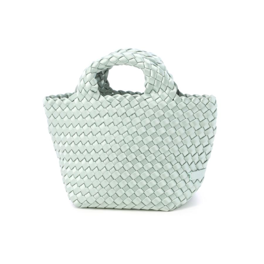 ナゲディ NAGHEDI トートバッグ St. Barths Petit Tote Satin セント バルト プチトート 小さめ メッシュ ネオプレン 軽量 編み込み ハンドバッグ レディースの画像