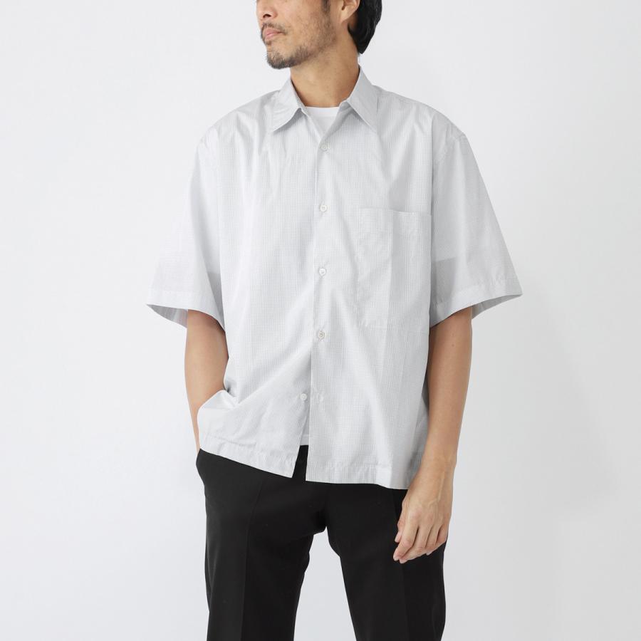 [あす着] スタジオ ニコルソン STUDIO NICHOLSON 半袖シャツ メンズ PETE STUDIO NICHOLSON（スタジオニコルソン） スタジオ ニコルソン 半袖