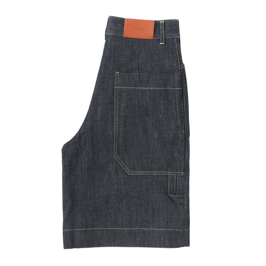 新品！STUDIO NICHOLSON WASHED DENIM ショートパンツ STUDIO NICHOLSON（スタジオニコルソン） スタジオ ニコルソン デニム