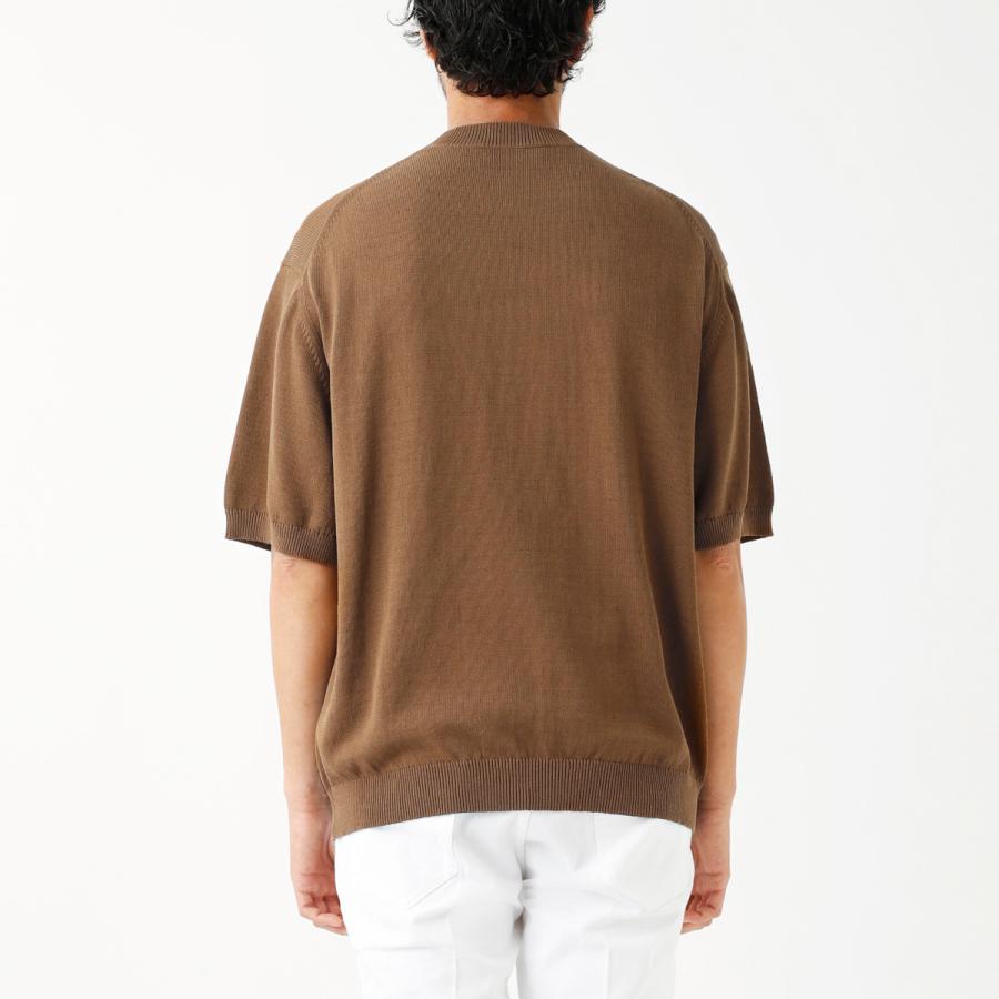 STUDIO NICHOLSON スタジオ ニコルソン 半袖クルーネックニット