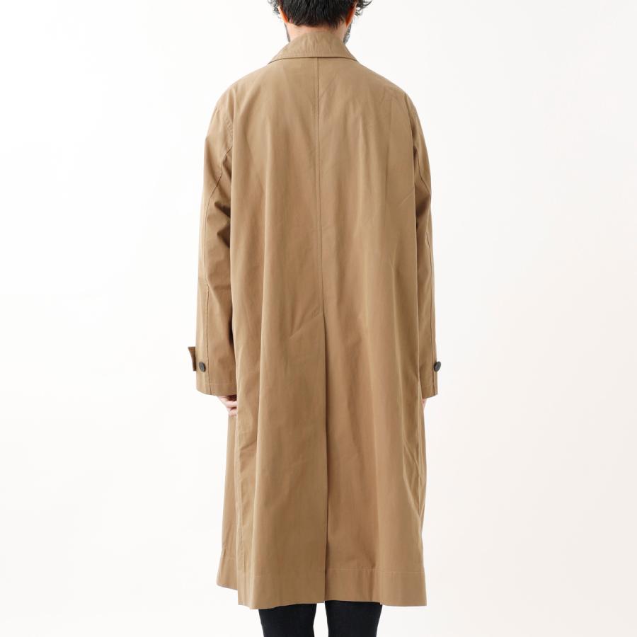 スタジオ ニコルソン STUDIO NICHOLSON ロングコート WILFF COAT マックコート ブラウン メンズ  wilff-snm-998-soil