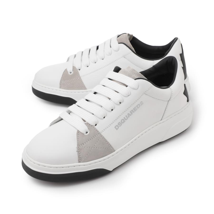 DSQUARED2（ディースクエアード） スニーカー BUMPER ホワイト メンズ