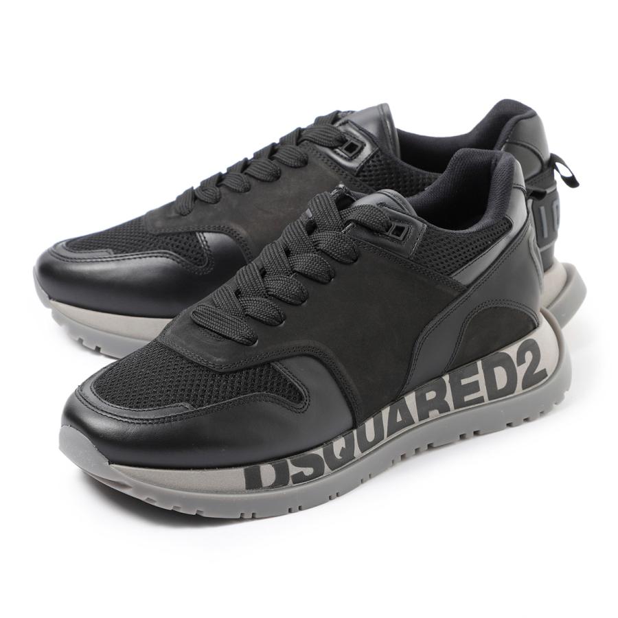 DSQUARED2 ディースクエアード RundS2 メンズ スニーカー up-avanti_s82sn0318