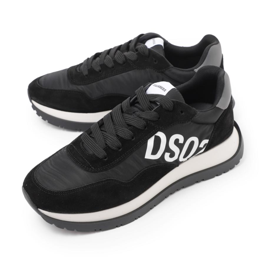 DSQUARED2 ディースクエアード スニーカー RUNNING ブラック