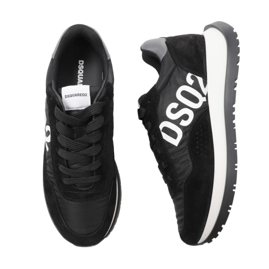 DSQUARED2 ディースクエアード スニーカー RUNNING ブラック
