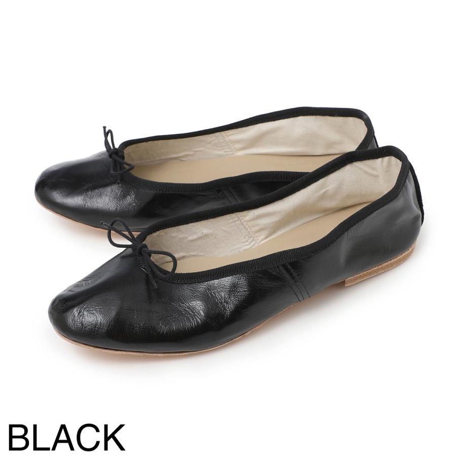 ポルセリ Porselli バレエシューズ フラットパンプス 大きいサイズあり レディース so24000063-95-002-blackの画像