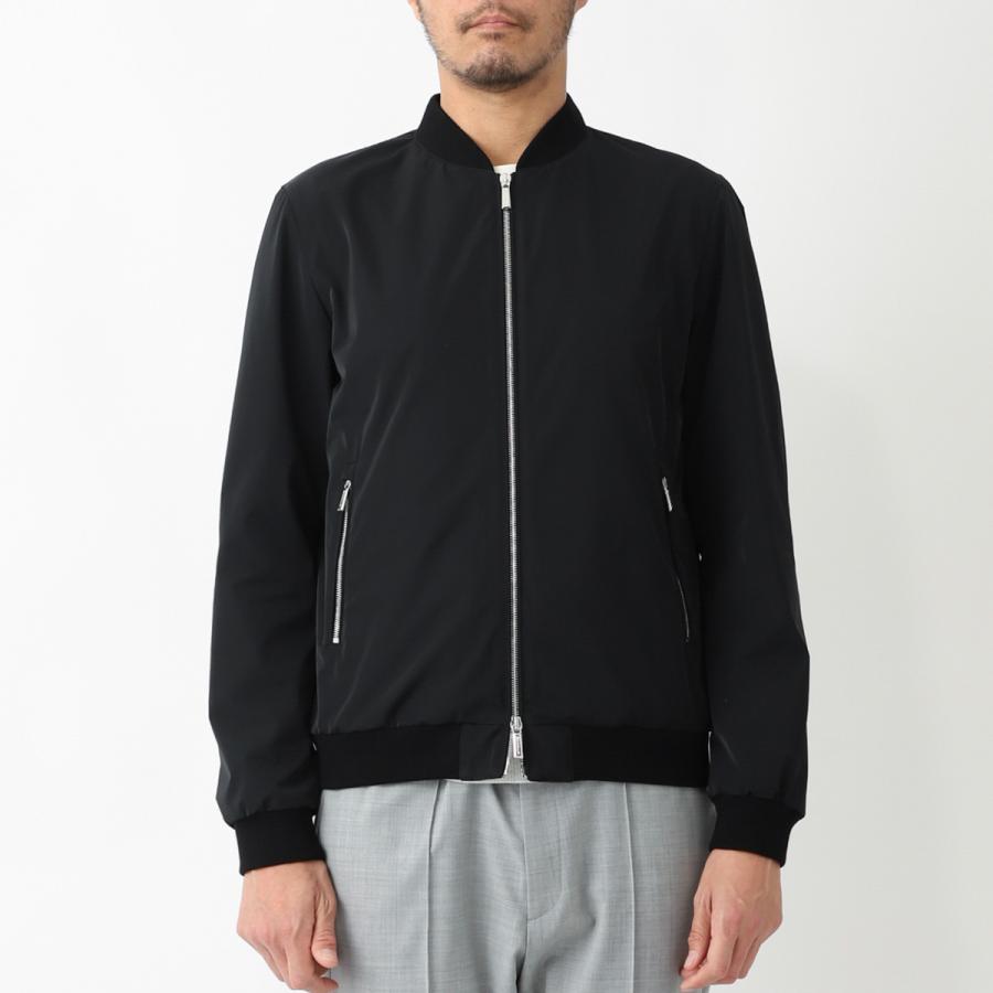 専用＊MOORER ネイビー ジップアップ ジャンパー MOORER ムーレー メンズ リバーシブル ジップアップ ブルゾン