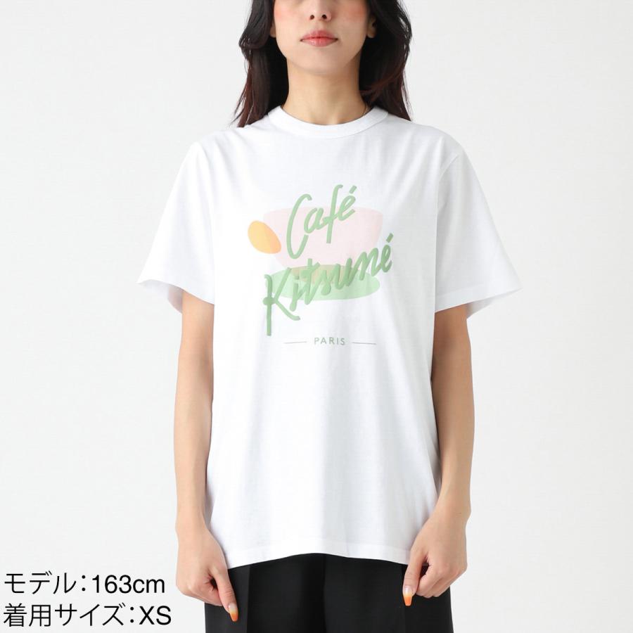 MAISON KITSUNE（メゾン キツネ） クルーネックTシャツ CUP CAFE