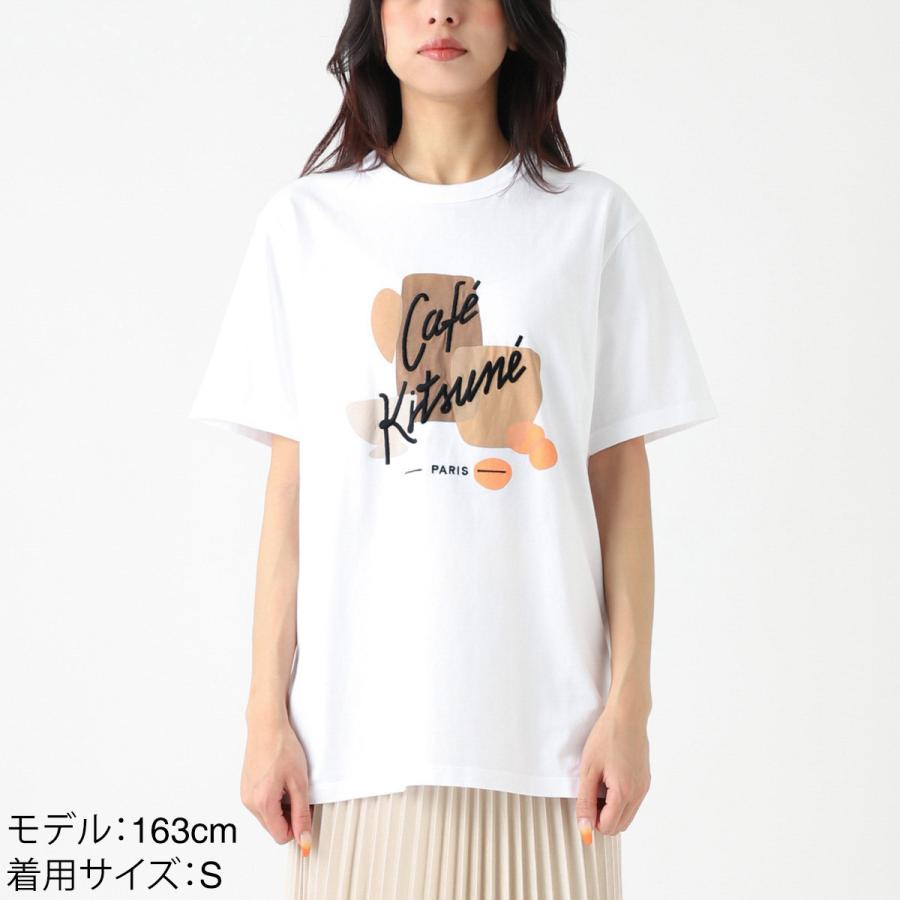 MAISON KITSUNE（メゾン キツネ） クルーネックTシャツ COFFEE