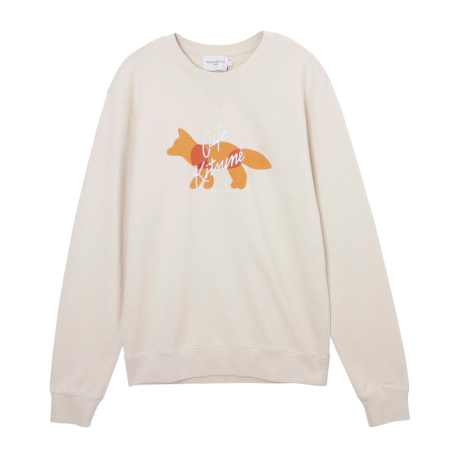 メゾンキツネ MAISON KITSUNE スウェット FOX CAFE KITSUNE CLASSIC 