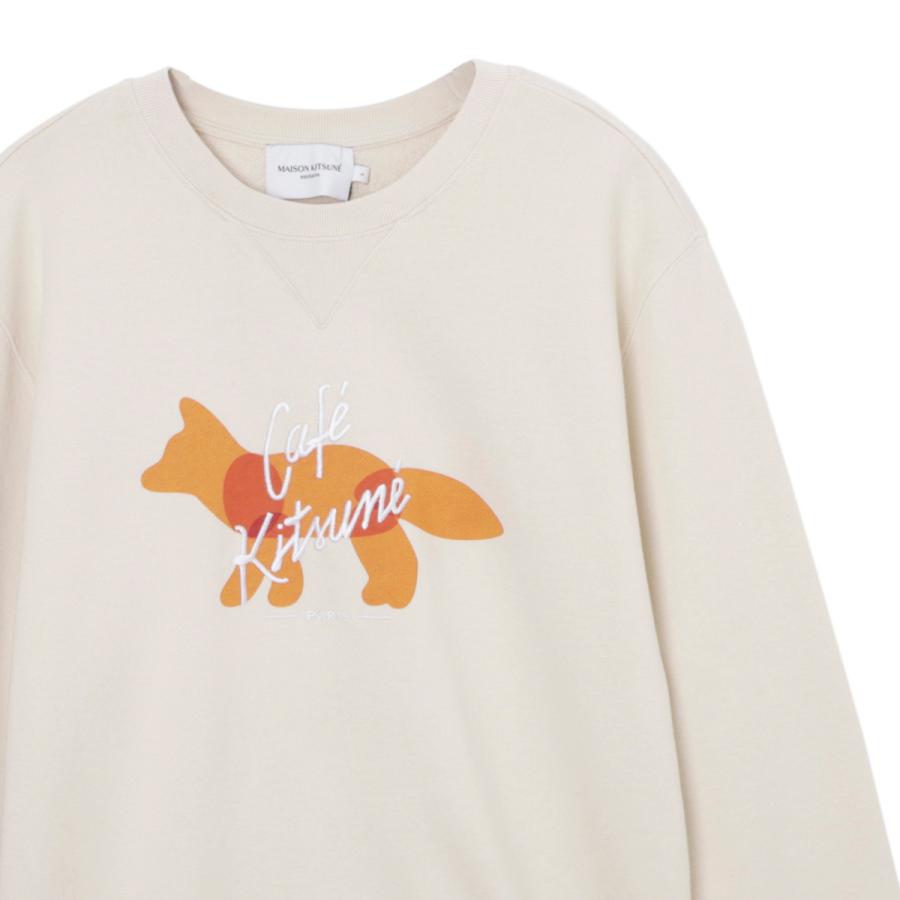 MAISON KITSUNE メゾンキツネ スウェット FOX CAFE CLASSIC SWEATSHIRT 