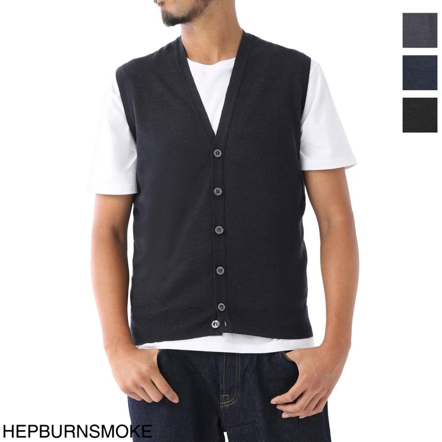 【極美品】JOHN SMEDLEY 30G メリノウール　ニットベスト JOHN SMEDLEY ジョンスメドレー ニットベスト STAVELY