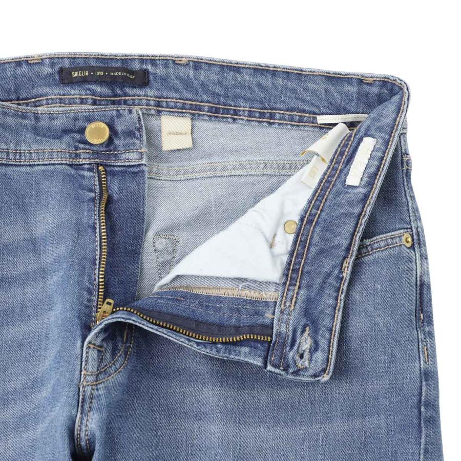 ブリリア BRIGLIA 1949 ジップフライジーンズ DNM STEVE SLIM FIT