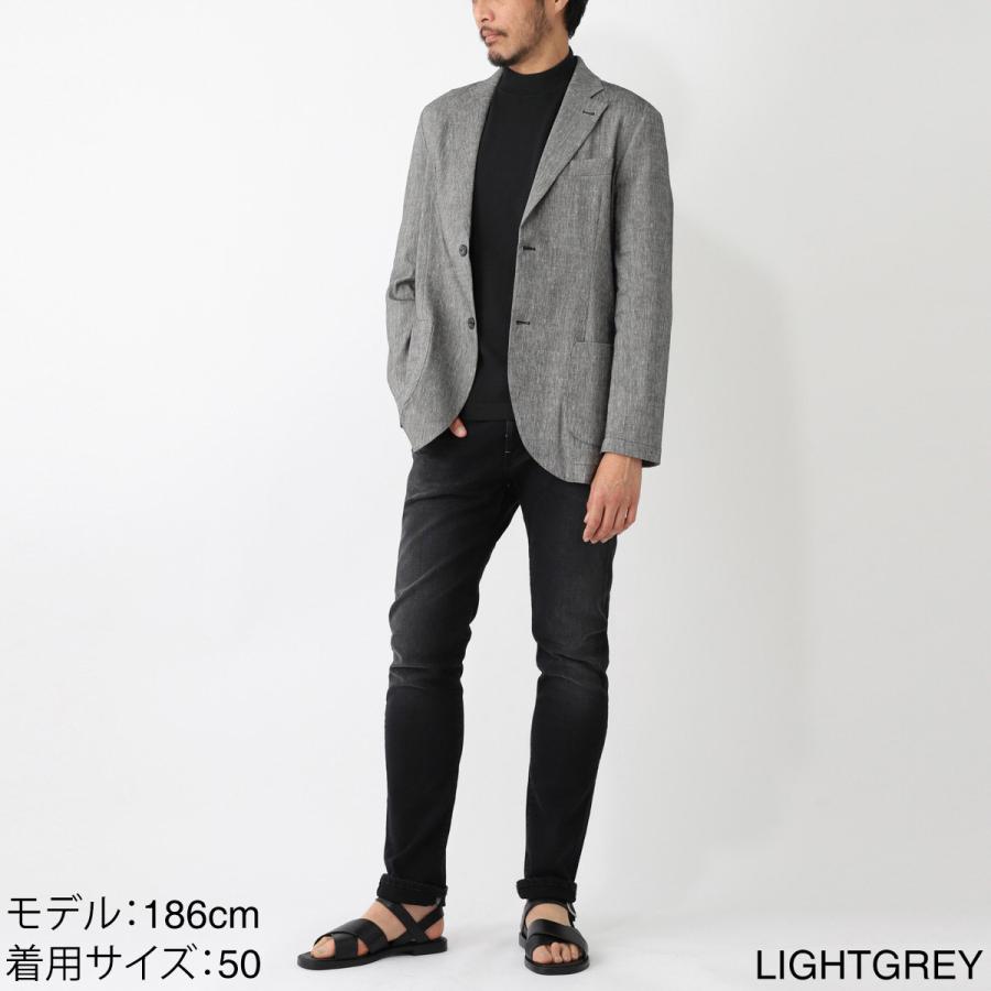 ジャブス アルキヴィオ GIAB'S ARCHIVIO 2つボタン イージージャケット STROZZI/L シングルジャケット 大きいサイズあり メンズ strozzi-l-a4360-93の画像