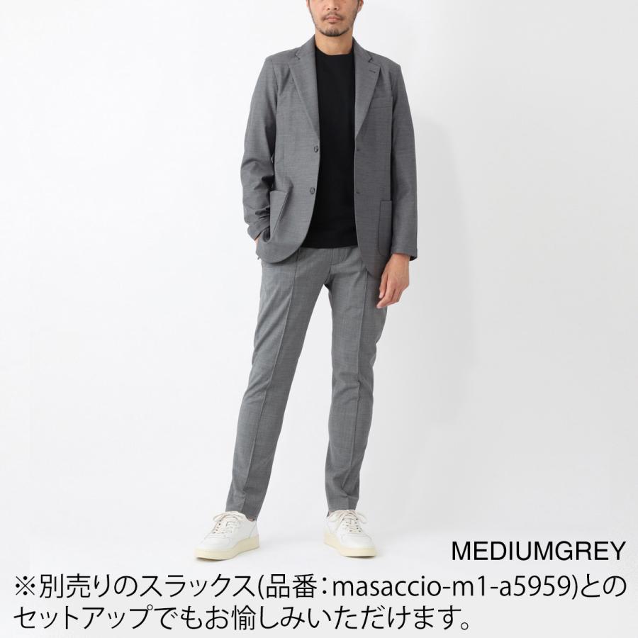 ジャブス アルキヴィオ GIAB'S ARCHIVIO 2つボタン イージージャケット STROZZI/L シングルジャケット 大きいサイズあり メンズ strozzi-l-a5959-90の画像
