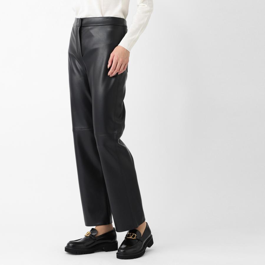 エスマックスマーラ S Max Mara フレアパンツ SUBLIME レザールック
