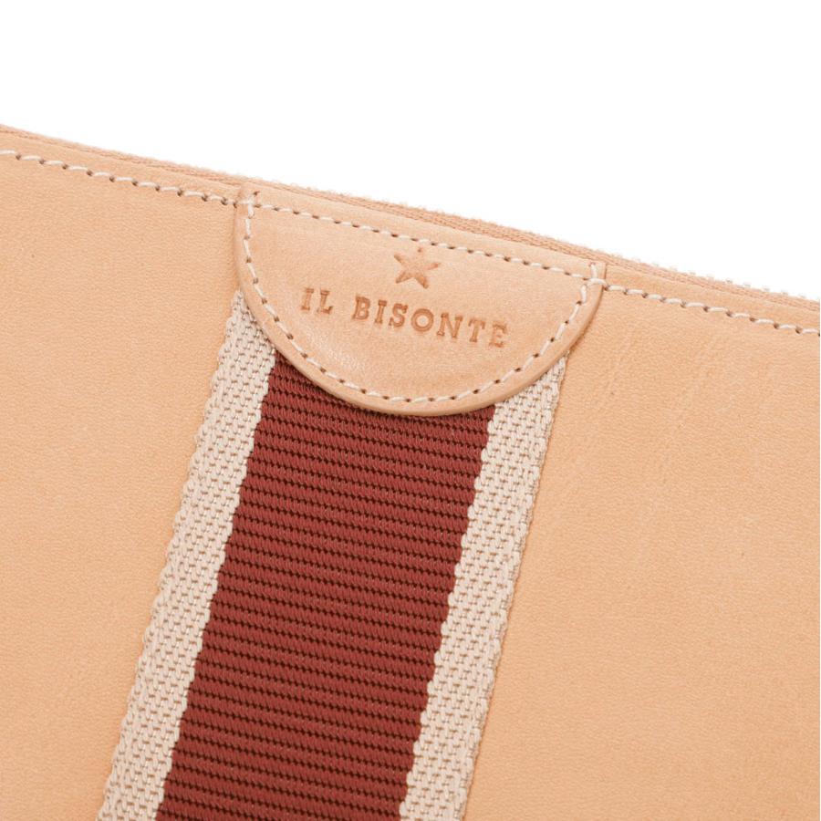 IL BISONTE イルビゾンテ ラウンドファスナー長財布 小銭入れ