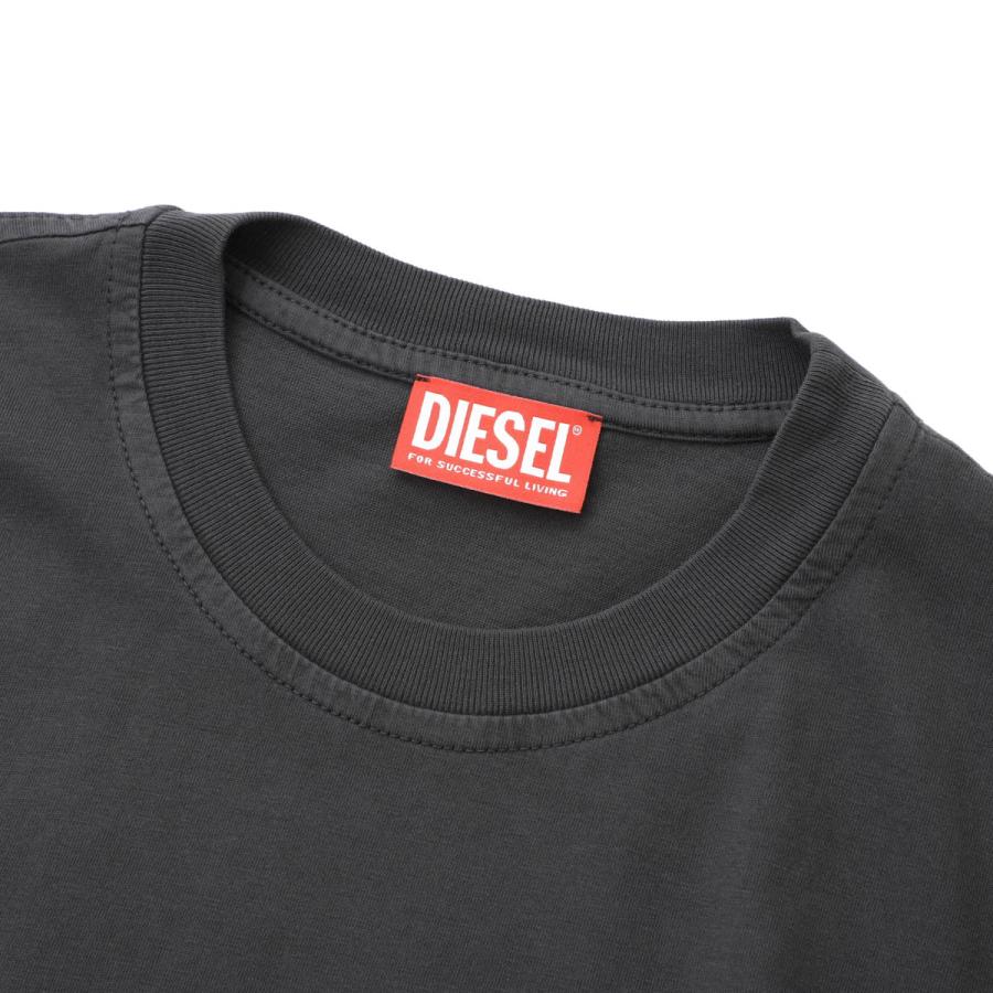 DIESEL クルーネック半袖Tシャツ t-diegor-ind-0jamc DIESEL 【ネコポス対応(1点まで)】ディーゼル クルーネック半袖T