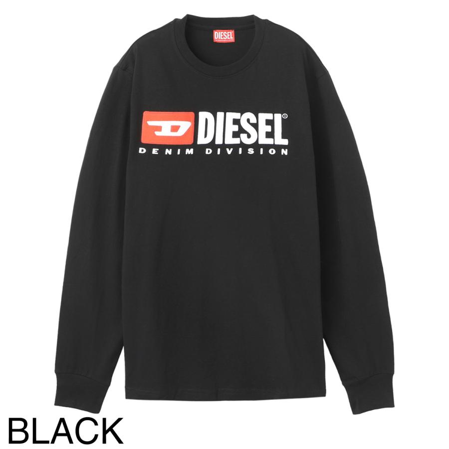 DIESEL（ディーゼル） クルーネック 長袖Tシャツ T-JUST-LS-DIV メンズ