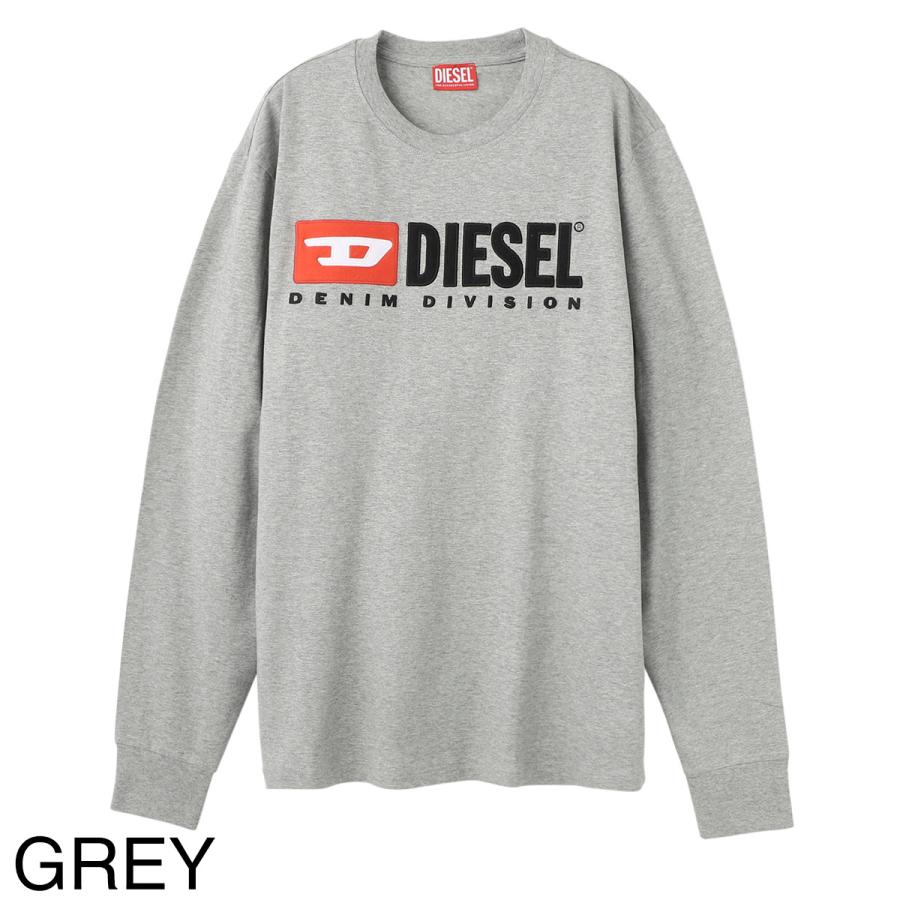 DIESEL（ディーゼル） クルーネック 長袖Tシャツ T-JUST-LS-DIV メンズ