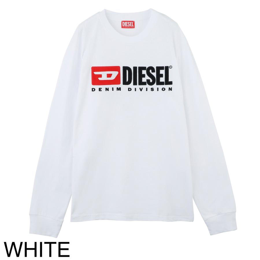 DIESEL（ディーゼル） クルーネック 長袖Tシャツ T-JUST-LS-DIV メンズ 