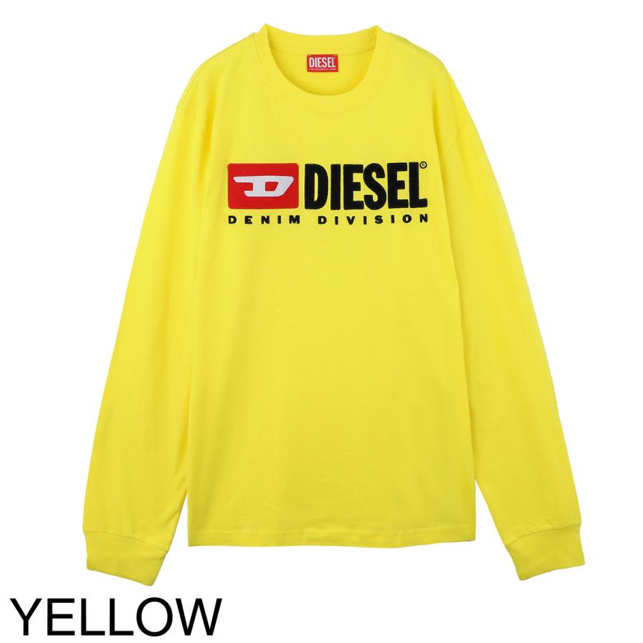 DIESEL（ディーゼル） クルーネック 長袖Tシャツ T-JUST-LS-DIV メンズ