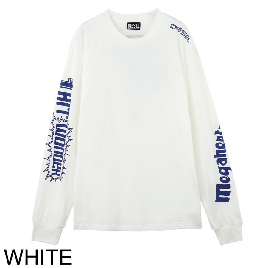 DIESEL（ディーゼル） クルーネック 長袖Tシャツ T-JUST-LS-E6 メンズ