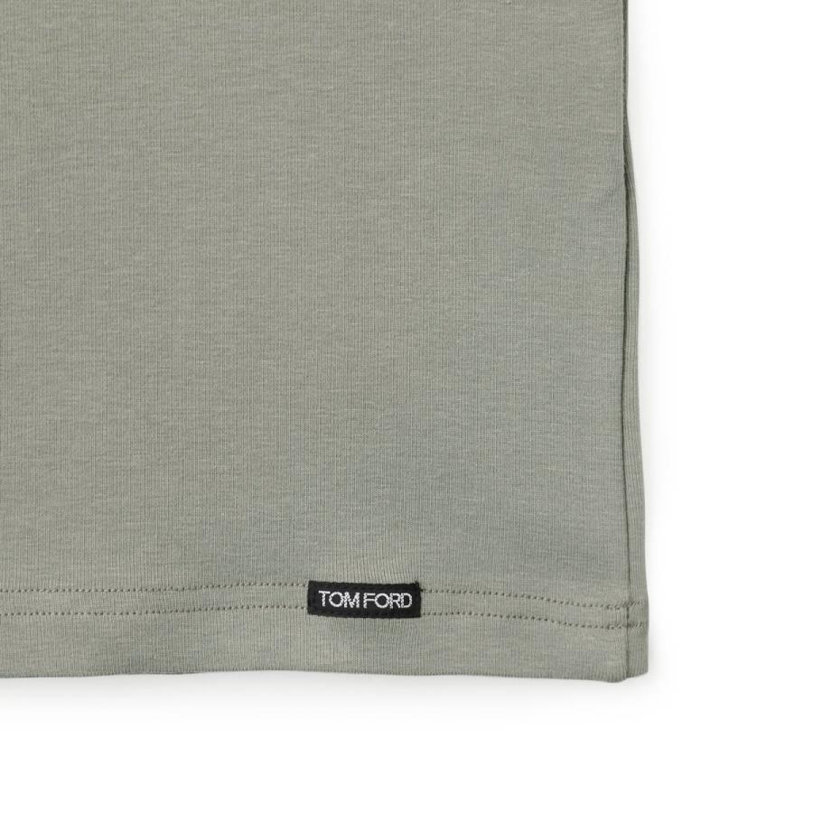TOM FORD（トムフォード） Tシャツ クルーネック 半袖 コットン ロゴ