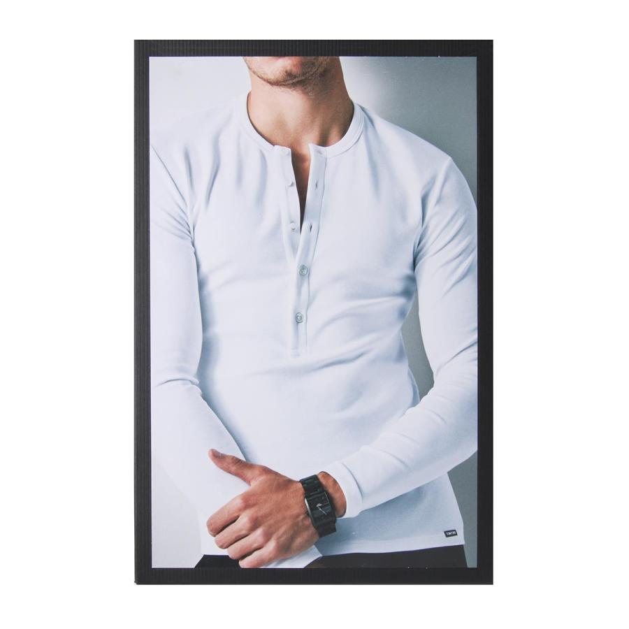 トムフォード TOM FORD ヘンリーネックTシャツ 46 ホワイト メンズ TOM FORD（トムフォード） ヘンリーネック Tシャツ メンズ t4m15-104