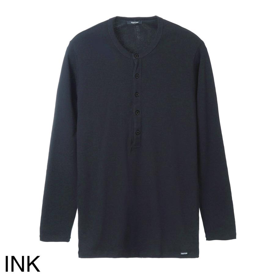 TOM FORD トムフォード ヘンリーネック Tシャツ メンズ t4m15 TOM FORD トムフォード ヘンリーネック Tシャツ メンズ t4m15