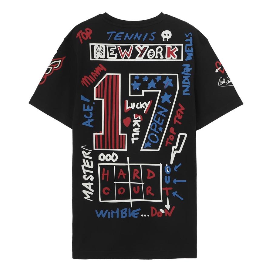 HYDROGEN（ハイドロゲン） クルーネック Tシャツ TENNIS GRAFFITI TEE