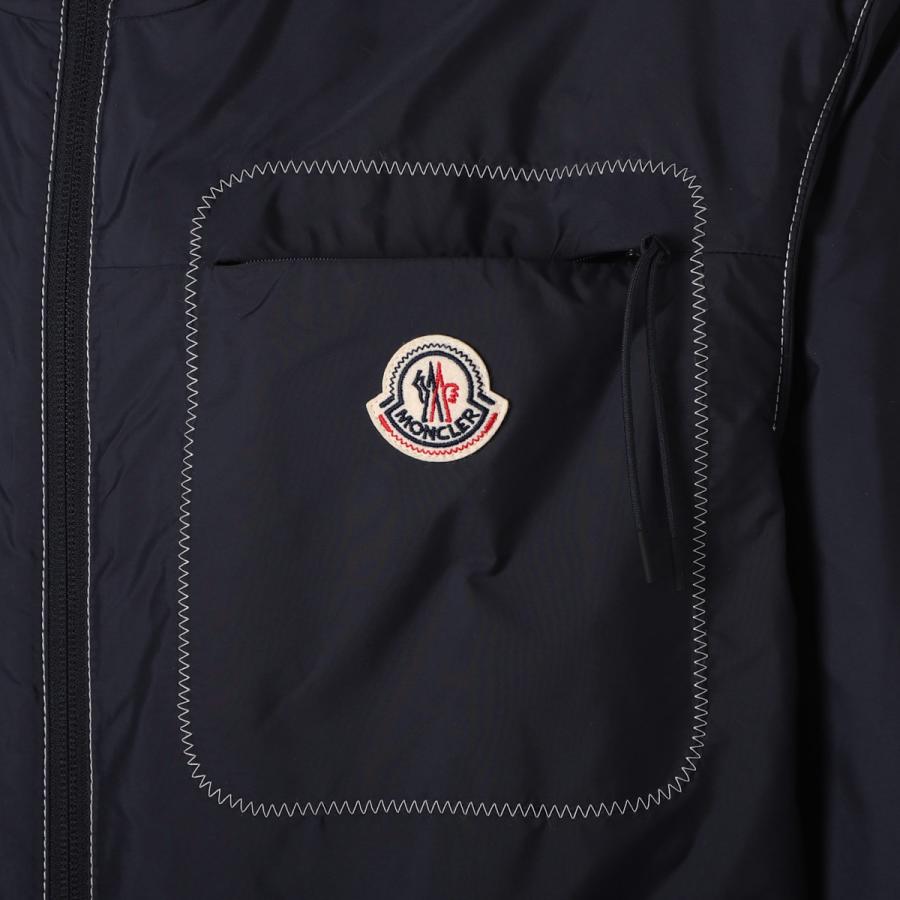 モンクレール MONCLER ウインドブレーカー TERCHE ナイロンジャケット 大きいサイズあり ブルー メンズの画像