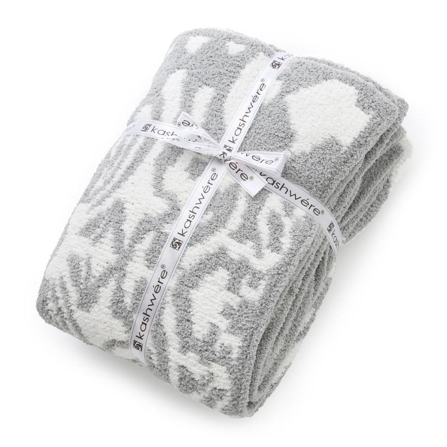 Kashwere カシウエア ブランケット THROW DAMASK T-28 ひざ掛け
