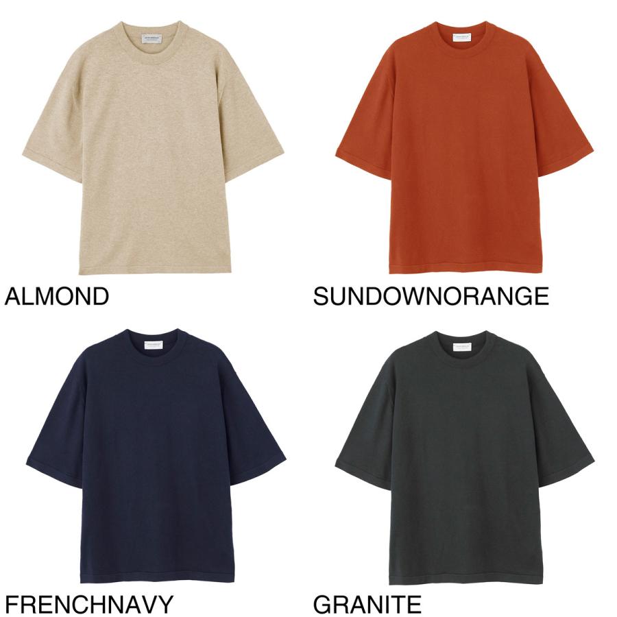 JOHN SMEDLEY（ジョンスメドレー） クルーネック 半袖ニット TINDALL