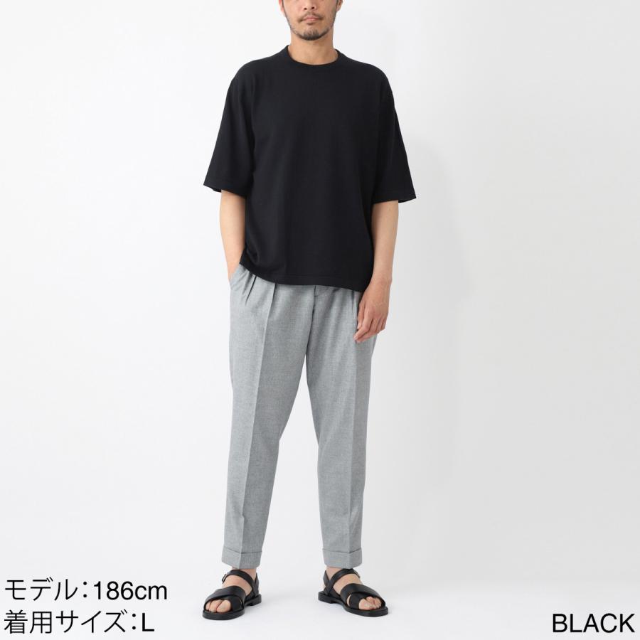 John Smedley 半袖 ニット コットン 24g Lパーム 新品未使用 JOHN SMEDLEY（ジョンスメドレー） ニット TINDALL ティンドール 24G