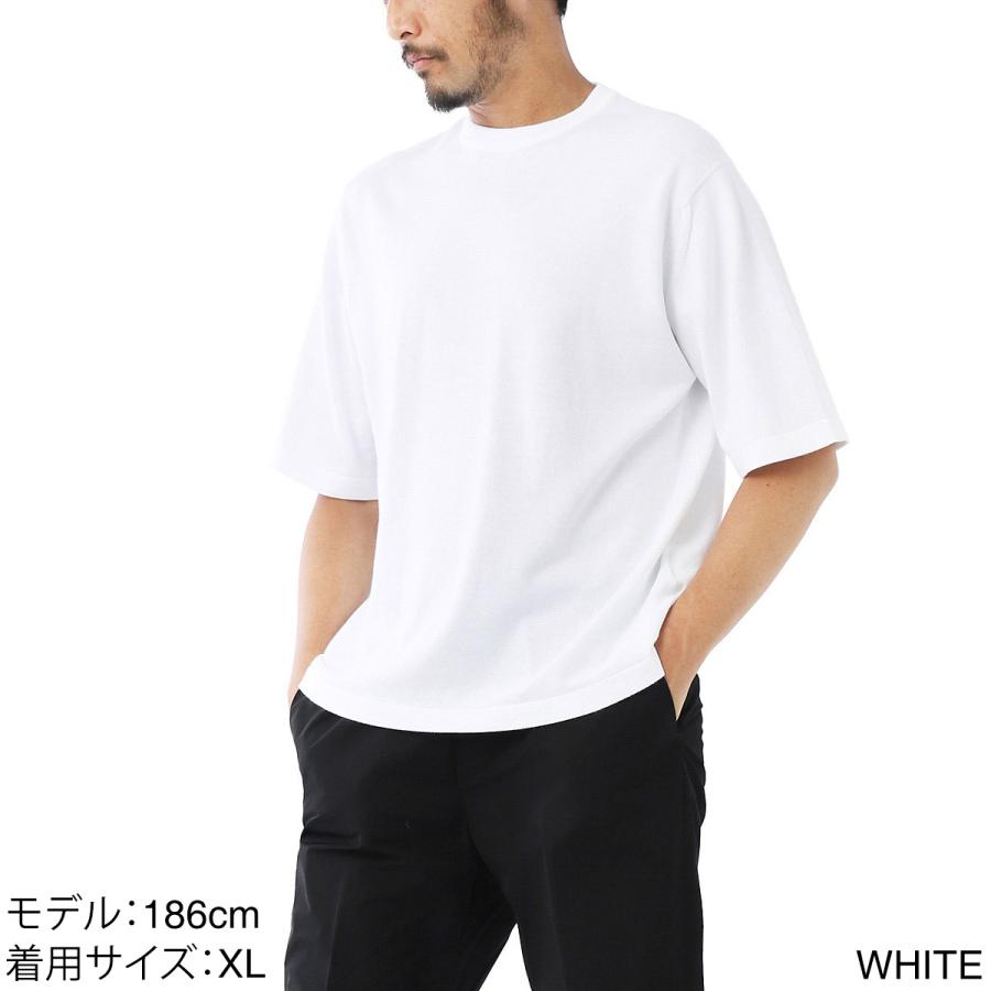 JOHN SMEDLEY（ジョンスメドレー） クルーネック 半袖ニット TINDALL