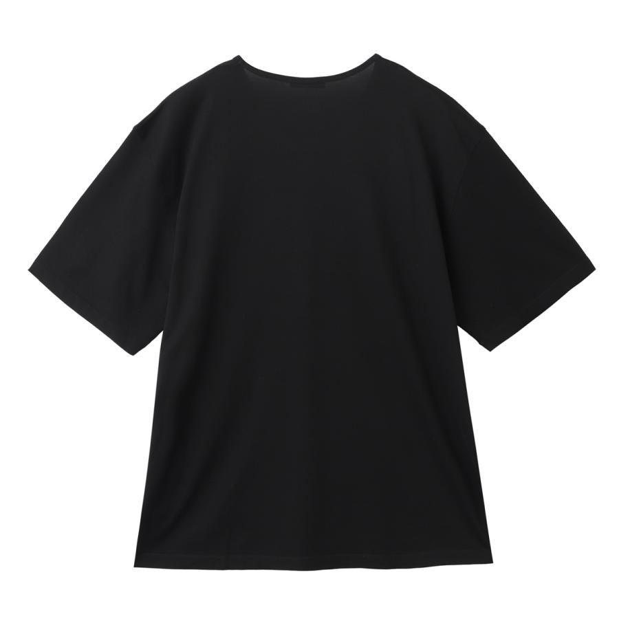 ルメール LEMAIRE クルーネックTシャツ RELAXED T-SHIRT ブラック