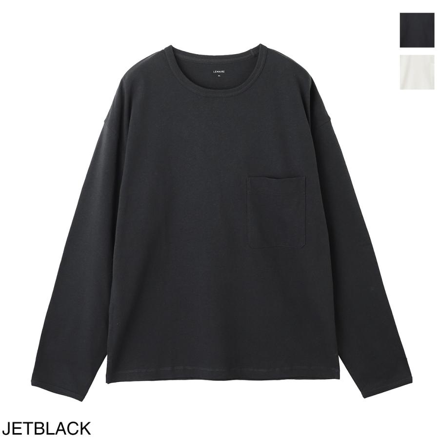 ルメール LEMAIRE クルーネック 長袖Tシャツ BOXY LS T-SHIRT メンズ