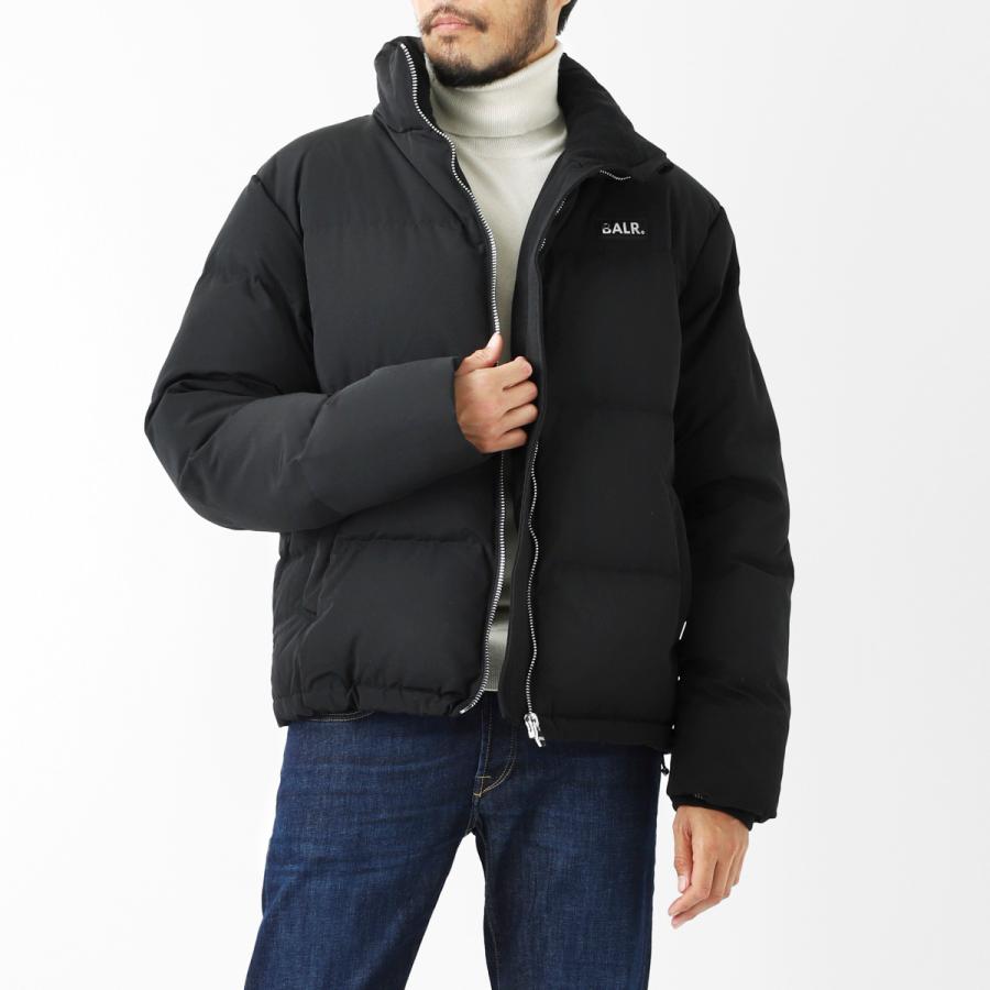 ボーラー BALR. ダウンジャケット TREY PUFFER JACKET ブラック メンズ 