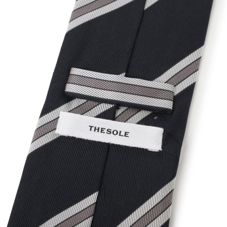 ザソール THE SOLE ネクタイ ブルー メンズ ts-tie8-rg001-navy