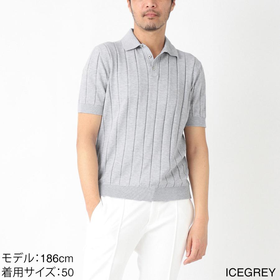 ガッリア GALLIA ニットポロシャツ GALLIA KNIT PROJECT 大きいサイズあり メンズ u0510-027