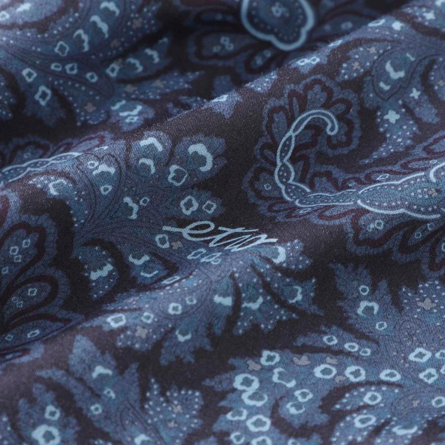 ETRO（エトロ） 総柄シャツ 大きいサイズあり ブルー メンズ u11454