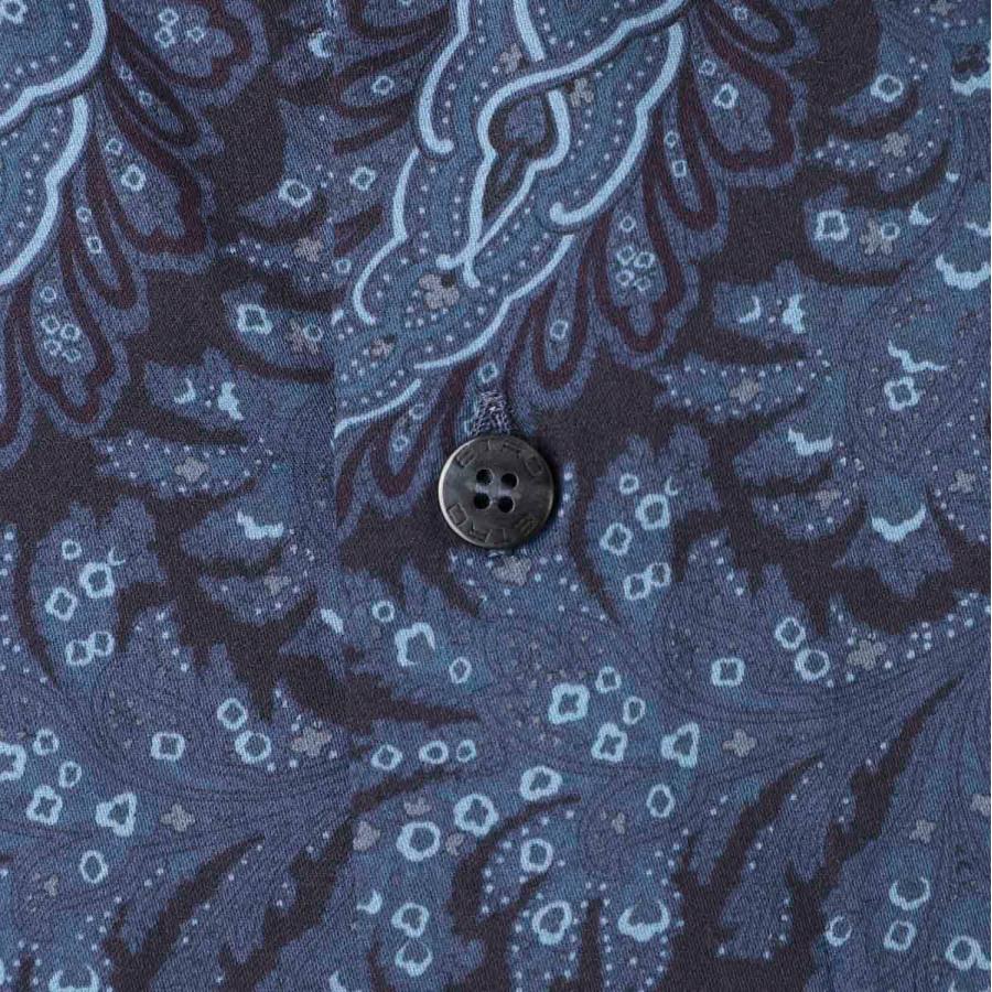 ETRO（エトロ） 総柄シャツ 大きいサイズあり ブルー メンズ u11454