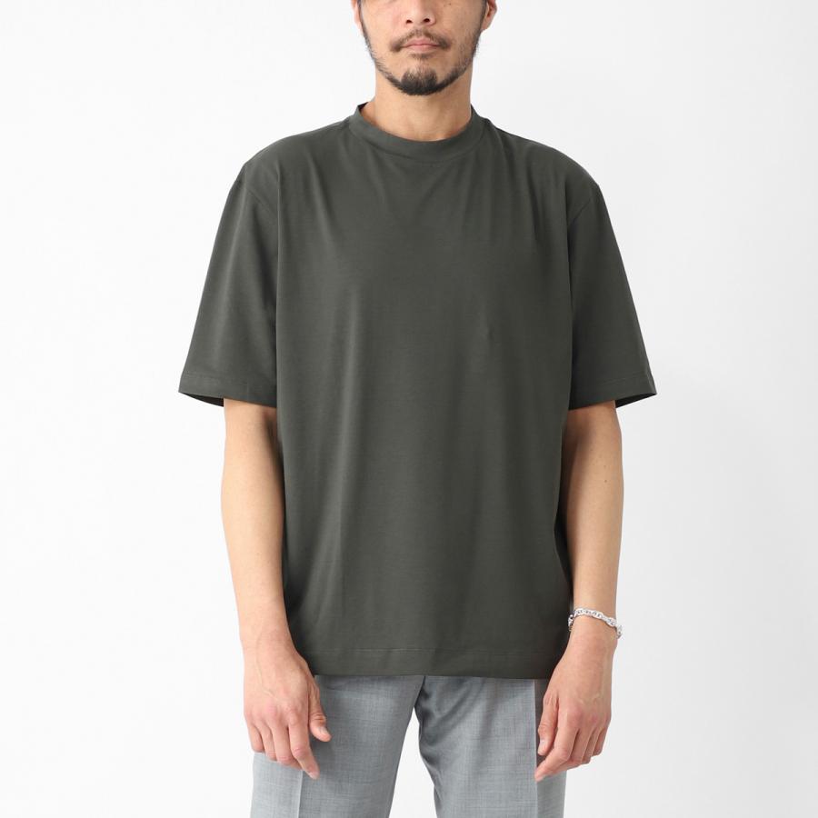 クルチアーニ Cruciani クルーネックTシャツ GIROCOLLO OVER M/C 大きいサイズあり メンズ u61t01-60gc3-90297の画像