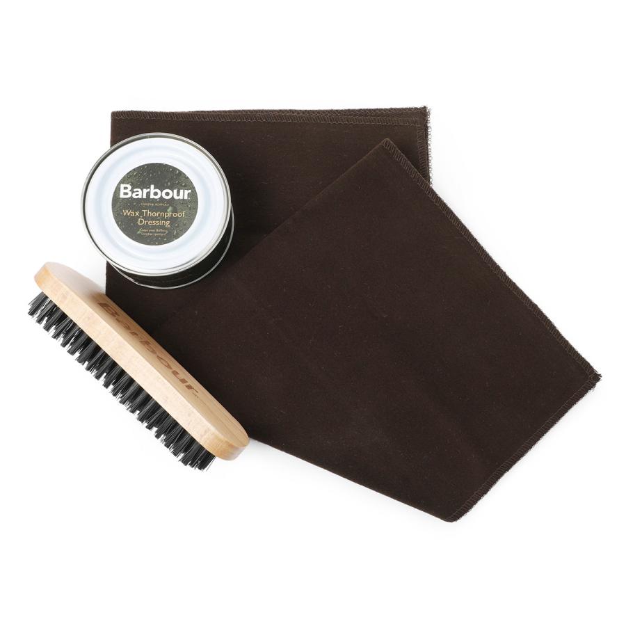 バブアー Barbour ジャケットケアキット WAX JACKET CARE KIT クロス、ワックス、ブラシ メンズ