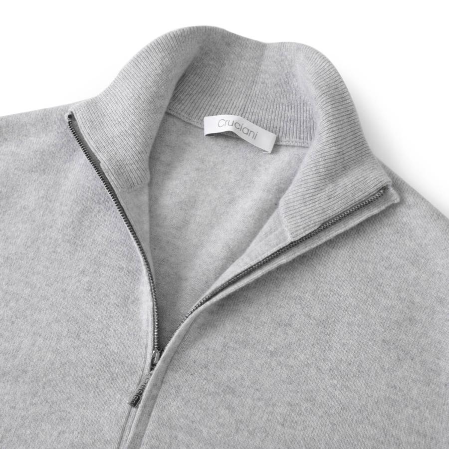 【tucci 】Crudiani グレー カーディガン クリツィア] コットン カシミヤ カーディガン, melange grey | MAX&Co.