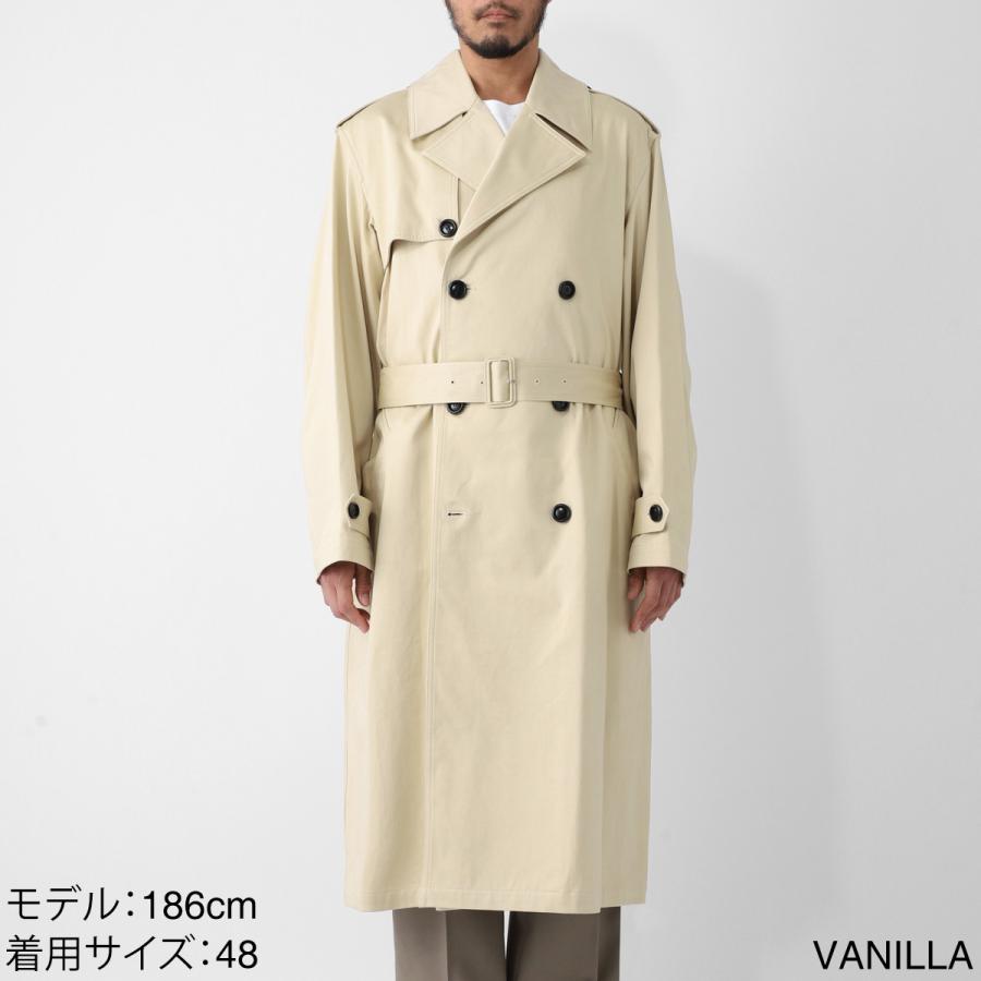 AMI Alexandre Mattiussi アミ トレンチコート ベージュ メンズ