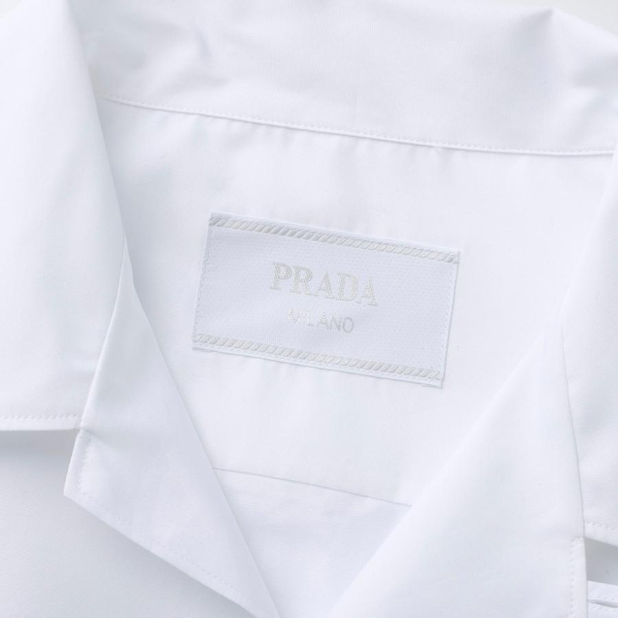 PRADA プラダ UCS395 S211ホワイト 半袖シャツ PRADA プラダ UCS395 S211ホワイト 半袖シャツ - メルカリ